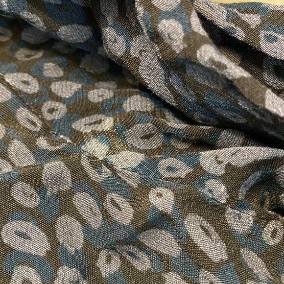 Fresha London Blue Tiered Boho Peasant Dress Size XS - Picture 9 of 9